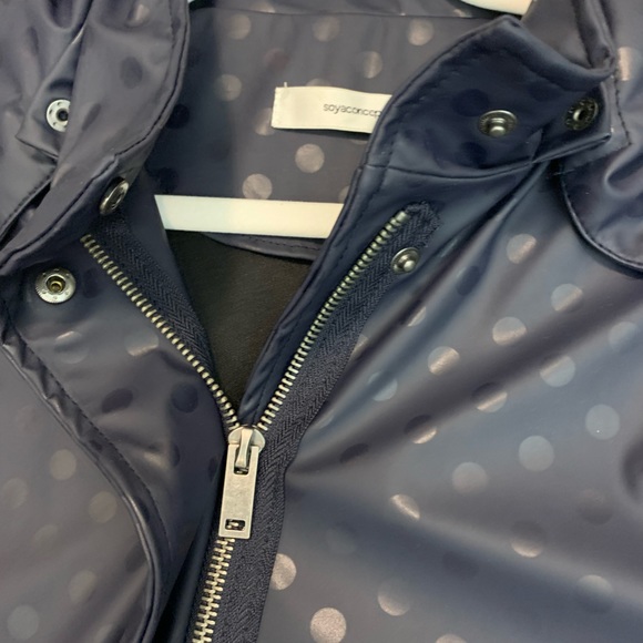 Soyaconcept Alexa Print Rain jacket polka dot waterproof coat - Picture 9 of 15